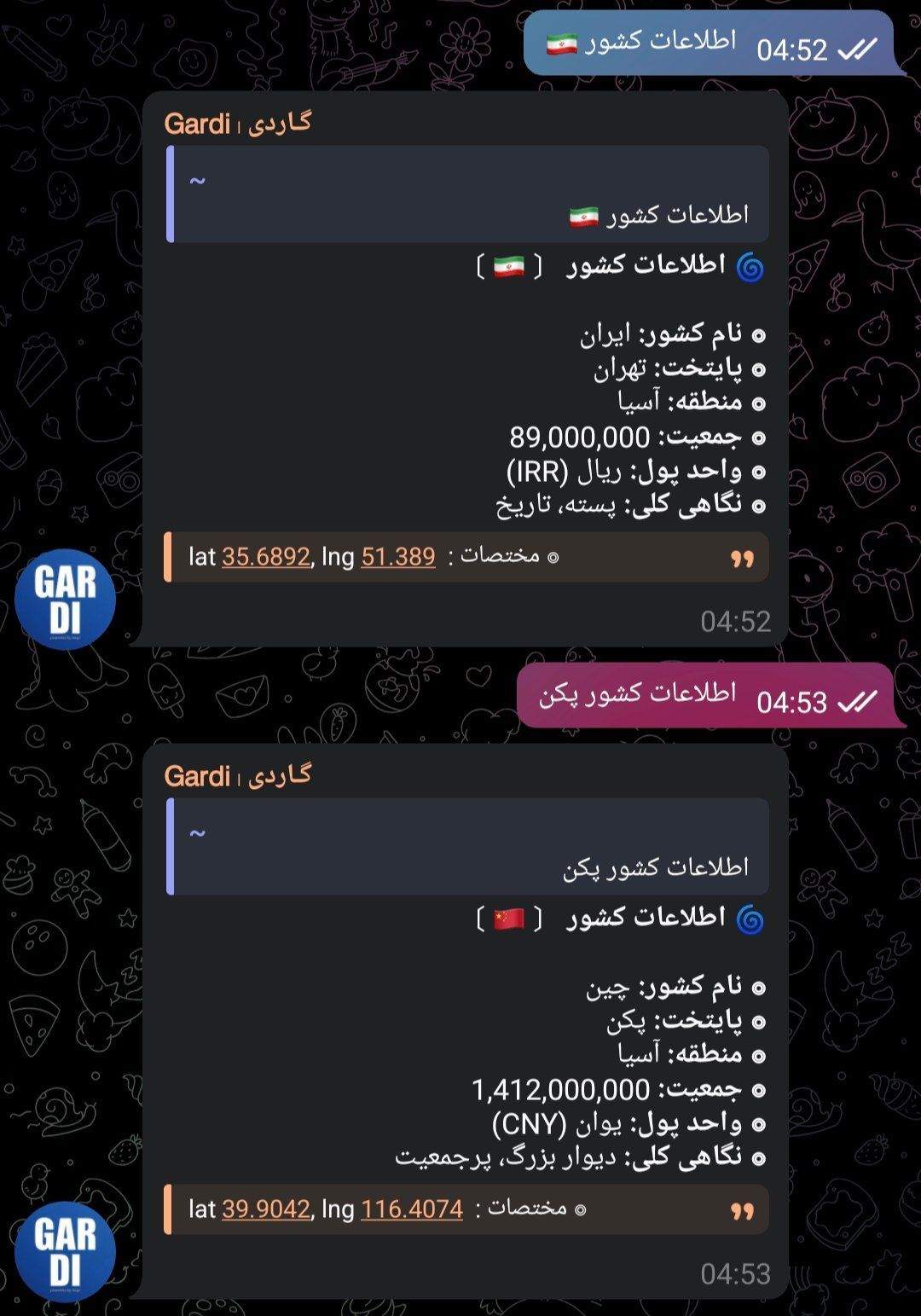 تصویر پیام